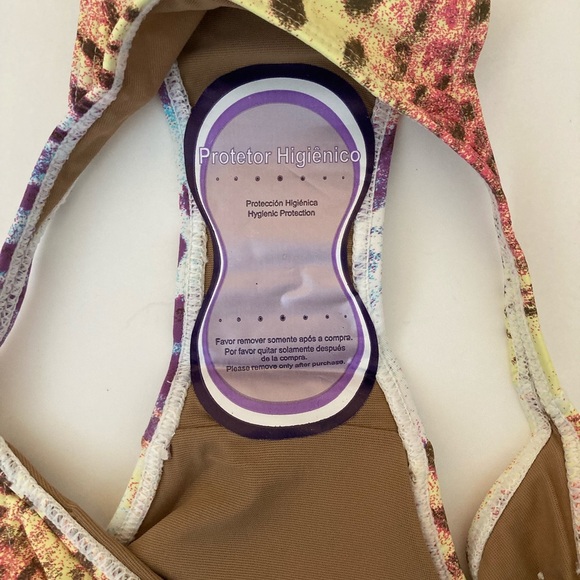 CIA MARITIMA Animal Print Tanga Bikini Bottom Brand New Petite Small - Picture 4 of 7